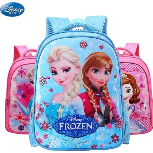 Mickey Minnie Mouse plush Backpacks Disney frozen elsa anna Snow Queen Princess cars kids School Bag girls boys gift