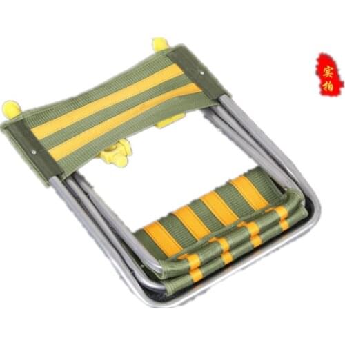 Fishing gear supplies Outdoor portable folding chair Metal fishing chair Fishing gear turret fishing chair