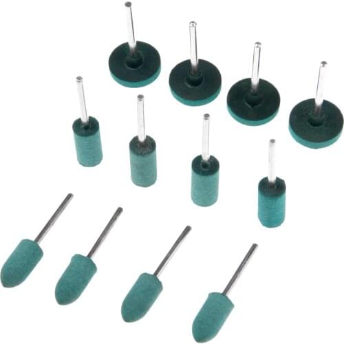 3x 10/10/20mm Special Rubber Grinding Head Polishing Buffing Wheel For Electric Mini Grinder Dremel Rotary Tools