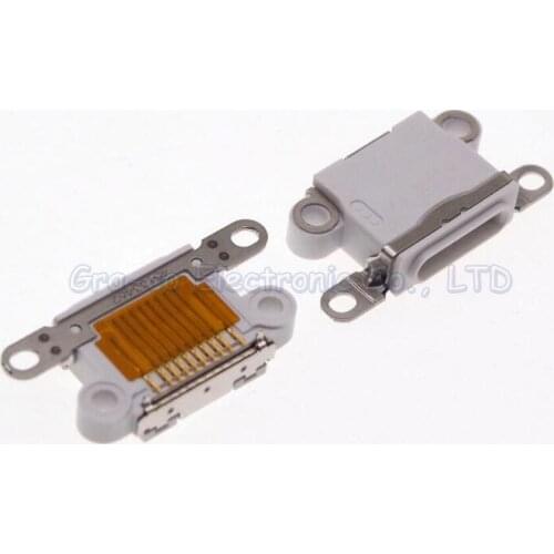 10pcs USB Jack Connector USB Charging socket For iphone 5G 5S tail plug