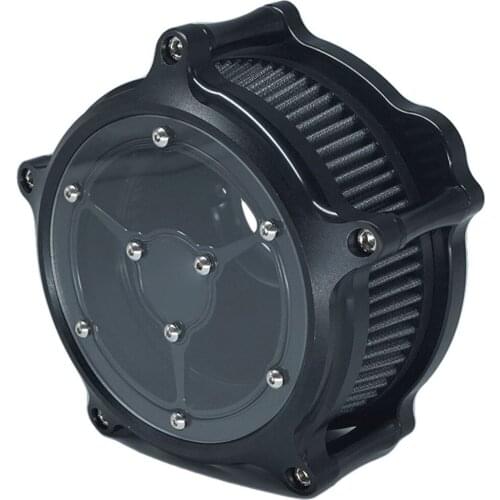 Air Filter Clarity Intake See Through Cleaner System for Harley Touring 2017 - up Road King 2017 - up Softail 2018 - up