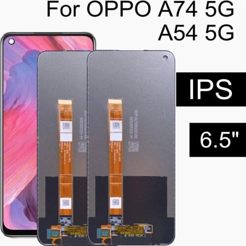 For 6.5" IPS OPPO A74 5G CPH2197 CPH2263/ A54 5G CPH2195 LCD Display Touch Digitizer Screen Assembly