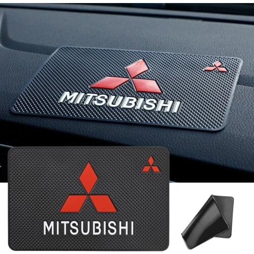1Pcs PVC Car Anti-Slip Mat High Quality Accessories For Mitsubishi Ralliart ASX Lancer Mirage Precis RVR Sigma Pajero Jinxuan