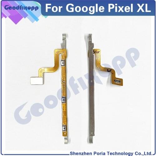 100% High Quality For Google Pixel XL Power On Off Key Flex Cable Power Button Flex Cable Replacement