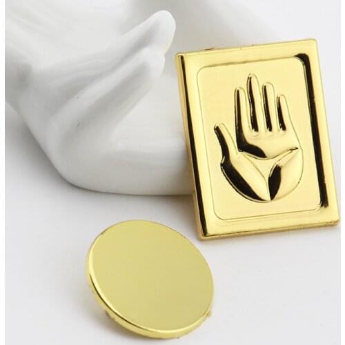 2pcs/set Anime JoJos Bizarre Adventure Metal Badge Brooch Pin for Anime Collectibles