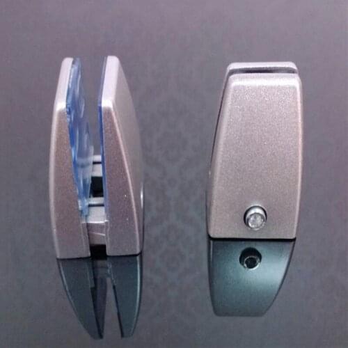 4PCS/LOT Aluminum Clip Clamp for office desk table wood Glass partition screen clamps HM120