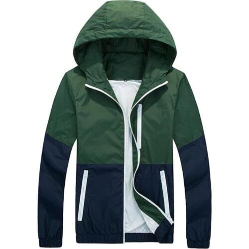 DICHSKI Men Quick Dry Hiking Jackets New Waterproof Sun-Protective Outdoor Sports Coats Skin Male Female Windbreaker Size S-XXXL