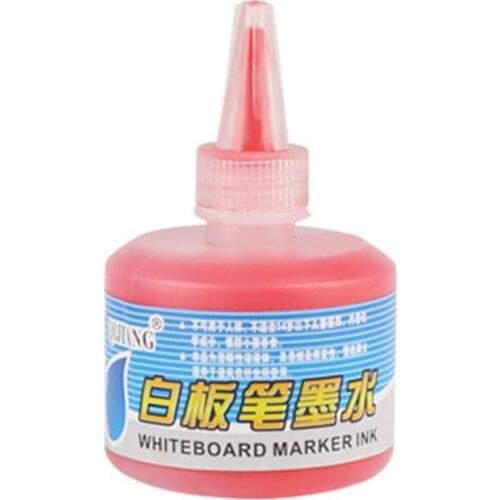 1 Bottle 50ml Refill Ink for Refilling Inks Whiteboard Marker Pen Black Red Blue 3 Colors School Office Supplies G88D