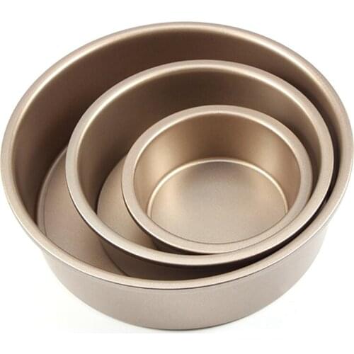 Round Cheese Cake Pan 6-Inch & 8-Inch & 10-Inch Cake Pan With Removable Bottom Non-Stick Bakeware Cake Mold Cake Mould