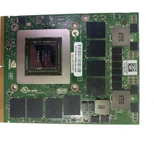N14E-Q1-A2 2GB Laptop Video Card For DELL K3000 M6600 M6700 M6800 M15X For HP 8760 8770W K3000 Display Graphics Card
