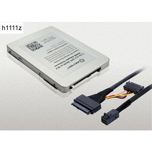 NEW M.2 NVMe Adapter M.2 SSD to PCI-e U.2 SFF-8639 Adapter PCIe M2 Converter with Enclosure Cable for Desktop Computer Component