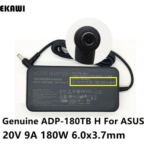 Genuine ADP-180TB H 20V 9A 180W Power Supply Adapter Charger For ASUS Laptop FX506LU ROG 14 GA401I Tuf Gaming A17 GA5021 GA502D