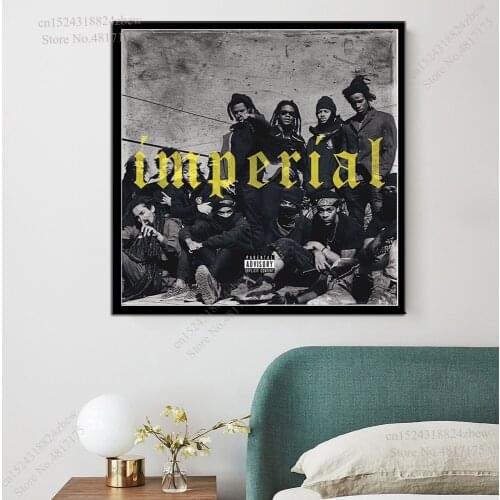 Denzel Curry Poster Rapper Singer Music Album Imperial TA13OO ZUU Canvas Painting Wall Art Posters and Prints Home Decor