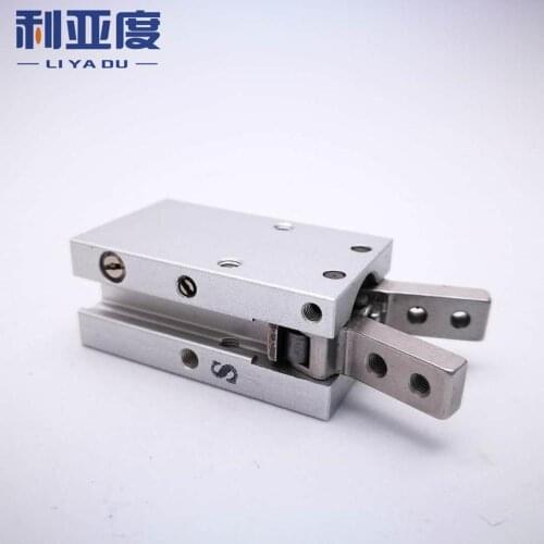 SMC type MHC2-10D MHC2-10S MHC2-10C standard type pivot opening and closing type gas claw / pneumatic finger gripper bore 10mm