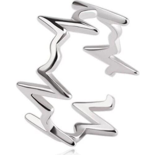 Popacc Women's Silver Rings