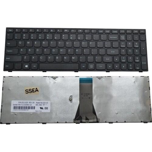 SSEA New laptop US Keyboard For LENOVO G50-30 G50-70 G50-70AT G50-45 B50 G50 Z50 Z501 black