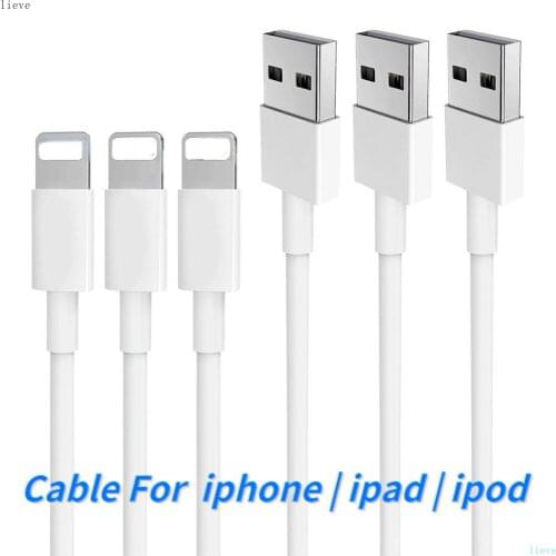 1/2M USB Cable For Apple iPhone X 5 5S 5C SE 6 6S 7 8 Plus 11 XR XS Max Fast Charging Mobile Phone Data Sync Line Charger