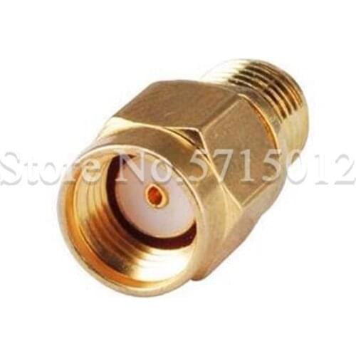 3pcs SMA-JK Reversed Polarity RF Connector Socket SMA Male Head Famale Needle Turn to SMA Famale Head Male Needle Adaptor