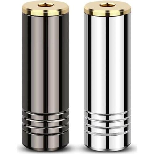 5pcs 2.5mm Female Upgraded Jack Gold 4 Pole Balanced Plugs Copper 2.5 Headphone Plug Mini jack Soldering Hifi Audio Adapter