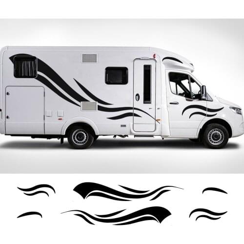 2PCS Car Sticker For Peugeot Boxer Mercedes Benz Sprinter Vito V Class W447 V260 DIY Vinyl Film Tuning Car Styling Accessories