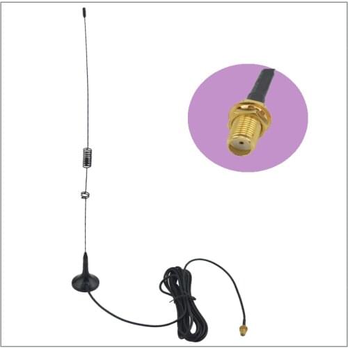 UT-106UV SMA-F Car Magnetic Mount Antenna Dual Band UHF/VHF 144/430Mhz for Baofeng UV-5R UV-5RA UV-5RE BF-888S UV-82 UV-B5 UV-B