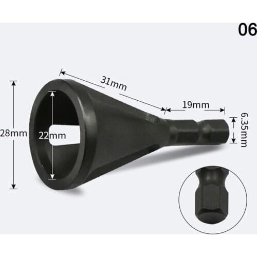Deburring External Chamfer Tool Molybdenum Vanadium Remove Burr Tools for Drill Bit JAN88