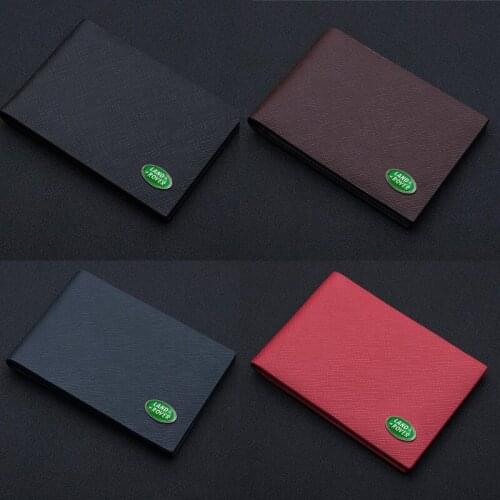 Motor Vehicle Driving License Leather Case Personalized Creative Mens And Womens For Land Rover Id Card Holder Tarjetero Cn