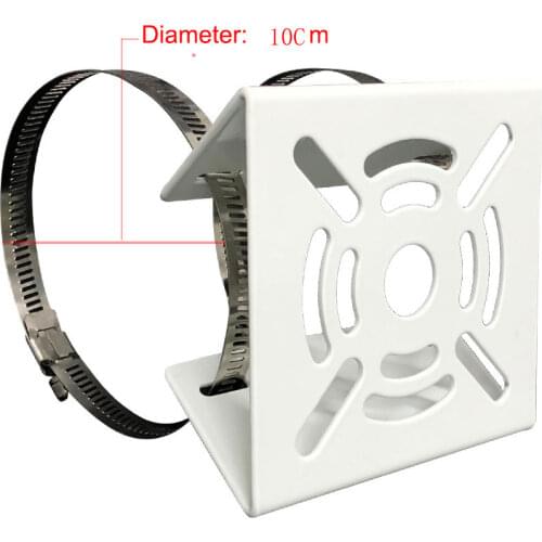 MINI Pole/Column Mounting Camera Bracket For CCTV Security Cameras100MM Loops