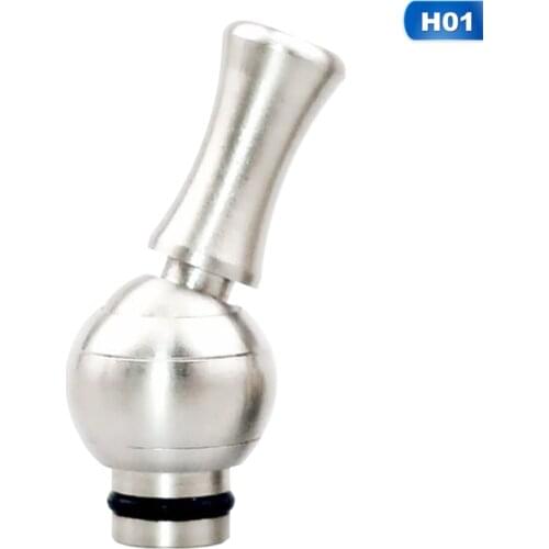 FATUBE 510 Drip Tip Can Rotate 360 Degree Rotation Mouthpiece Pipette Dripper Straw joint