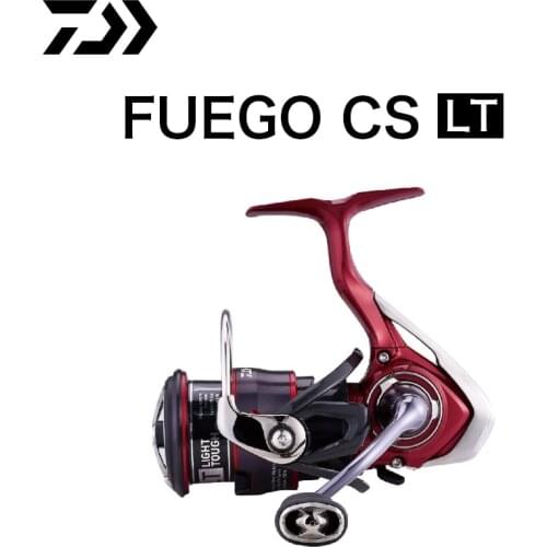 Daiwa Spinning Fishing Reel Fuego LT series 6BB+1RB MagSealed AIRTOTOR Carbon Light Material Body