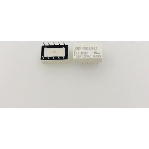 HFD31-5-L2 5VDC 10pin 0.5A125VAC relays new orginal