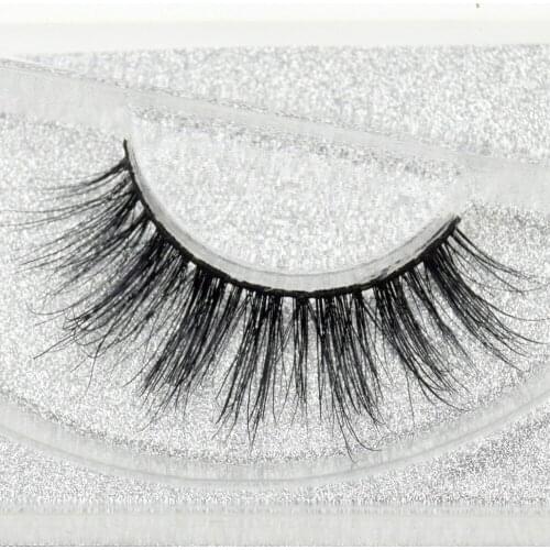 Visofree eyelashes 3D mink eyelashes long lasting mink lashes natural dramatic volume eyelashes extension false eyelashes D01
