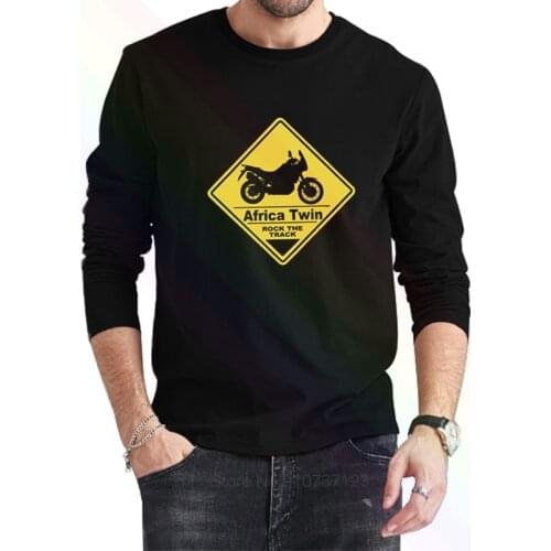 Japanes Famous Motorcycle Motorbike Africa T-Shirt 2021 Newest Summer Mens Long Sleeve Popular Tees Shirt Tops Novel Unisex