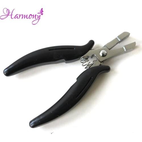 1pcs Stainless Steel Prebond Hair Remover Hair Pliers/Hair Extension Pliers/ Prebonds Remover with Teeth Hair Pliers