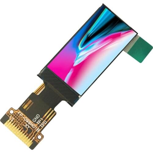 10pcs IPS 0.96 inch 13P HD SPI 65K Full Color TFT Display Screen ST7735 Drive IC 80(RGB)160