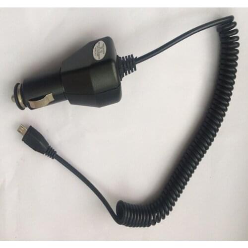 100pcs/lot Car Charger Adapter With Spring cable Micro USB Android Charging Cable for Samsung S7 S6 S4 Xiaomi Huawei