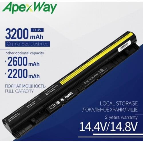 14.8V L12M4E01 New Battery for Lenovo L12L4A02 L12L4E01 L12M4A02 L12S4A02 L12S4E01 G40-45 G50-30 G50-70 G50-75 G505S G400S G500S