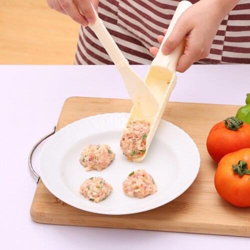 2Pcs/Set DIY Convenient Meatball Maker Useful Pattie Fish Beaf Meat Balls Burger Sets Kitchen Cooking Tools Gadgets Accessories