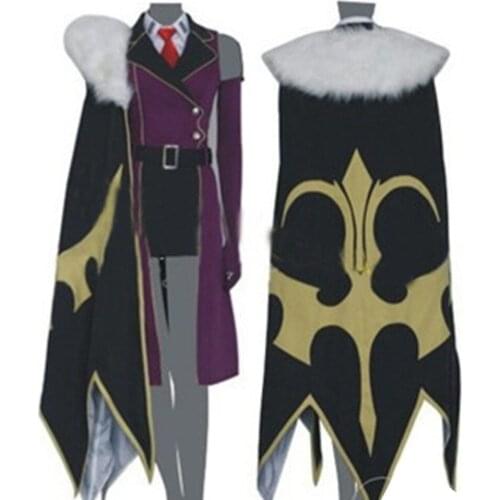 2018 Cosplay Code Geass Villetta Nu Military Uniform Cosplay Costume Adult Women Halloween