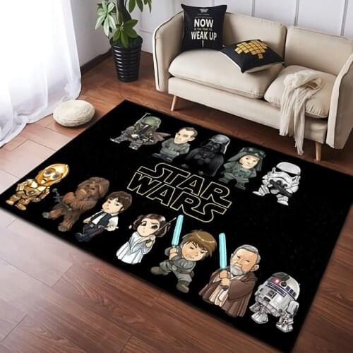 80x160cm Star Wars Baby Play Mat Living Room Rug Non-slip Carpet Kids Room Decoration Large Carpet Floor Rug