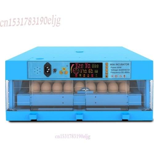 Incubator Automatic Household Mini Intelligent Small Incubator Chicken, Duck, Goose, Quail, Egg, Constant Temperature Bird Incub
