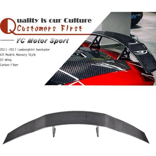 Car Accessories Carbon Fiber My Style GT-Wing Spoiler 2011-2017 Aventador All Models GT-Wing Spoiler