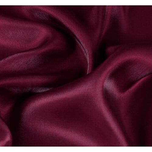 CF475 Changeable Purple Red Tencel Cotton Fabric Imported Coloured Glaze Thin Silk Satin Fashion Women Dress/Skirts Fabrics