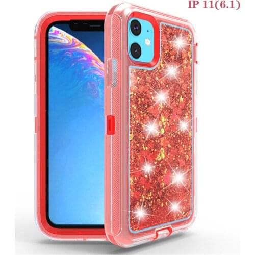Liquid Quicksand Case for iPhone 6 6s 7 8 Plus XR X XS Max Cover Glitter Stars Defender Case for iPhone 12 11 Pro Max Mini Case