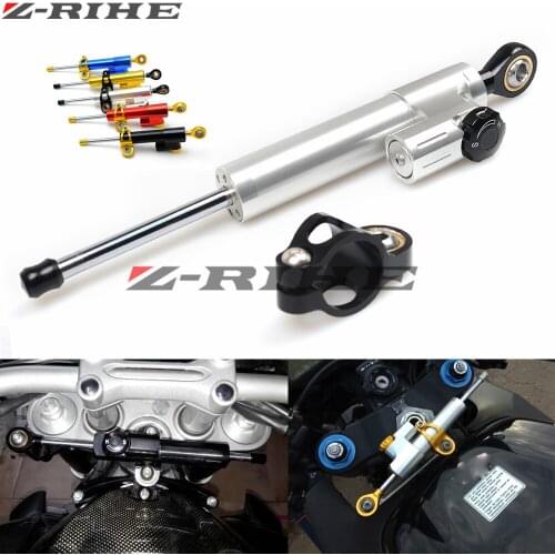 CNC Damper Steering StabilizerLinear Reversed Safety Control Over For benelli 300 BJ300 600 BN600 BN300 TNT Sport 1130 mt09 07