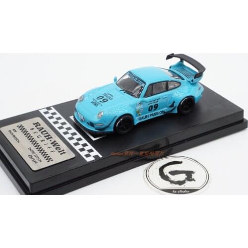 1:64 RWB 993 Porsches Diecast Collection of Simulation Alloy Car Model Children Toys