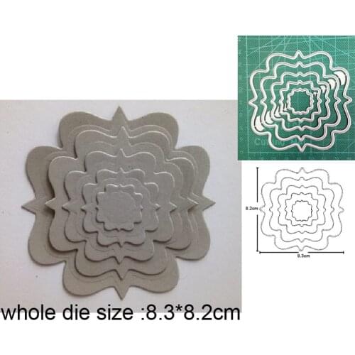 Craft dies metal cutting dies cut die mold flower background frame Scrapbook paper craft knife mould blade punch stencils dies