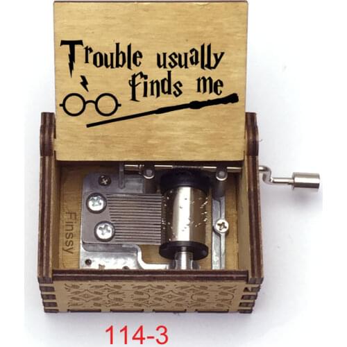 La Casa De Papel Print Bella Ciao Music Box Hedwigs Music Box Harr Music Box for Men Women Magic Academy Hogwartes Hand-ed