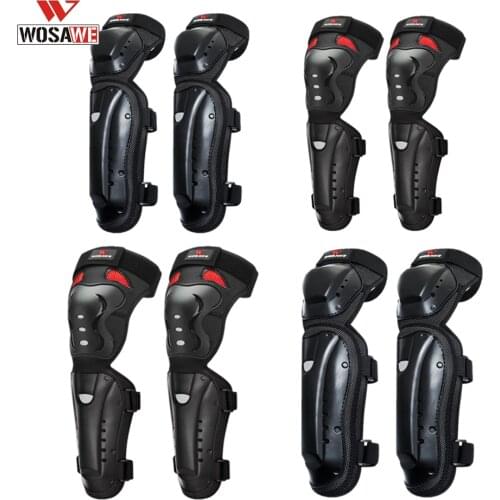 WOSAWE Motorcycle Knee Pads Elbow Pads Motocross Knee Protection Moto Racing Protective Guard Gear Motorbike MTB Knee Guard
