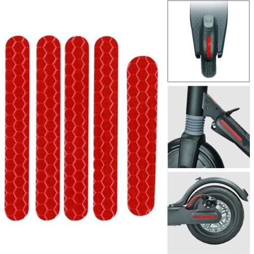 Scooter Front Rear Wheel Tyre Cover Protective Shell Reflective Sticker For Ninebot ES1 Electric Scooter Skateboard Accessories
